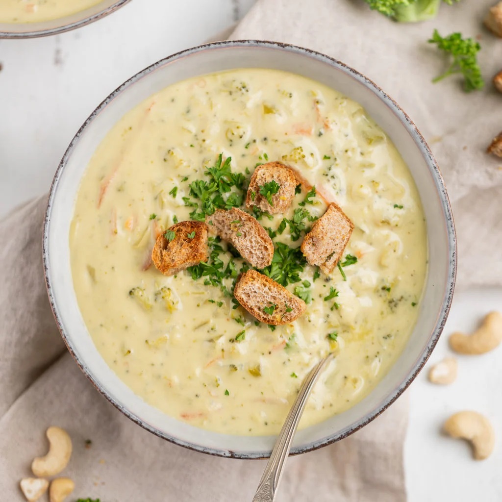 Lower Your Cholesterol Class Series Class 3: Vegan Broccoli & Cheddar Soup