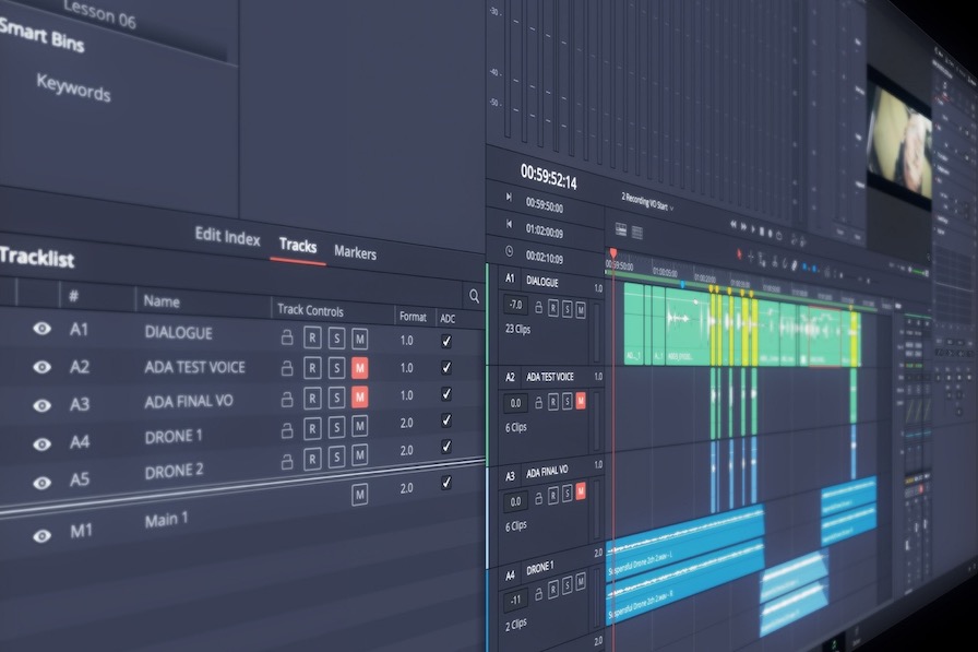 Sound Editing in DaVinci Resolve