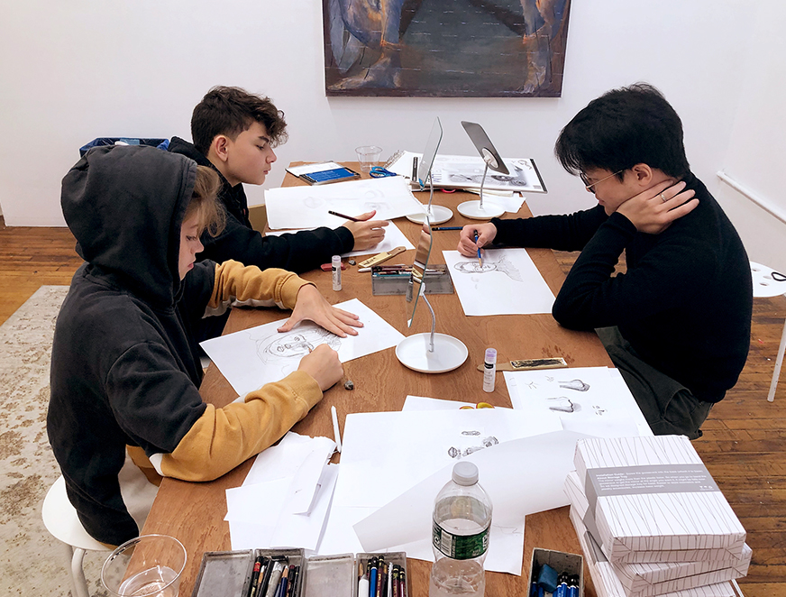 Observational Drawing with Professional Artists