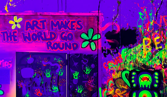 Glow in the Dark Shooting & Spinning Experience (2-4 People)