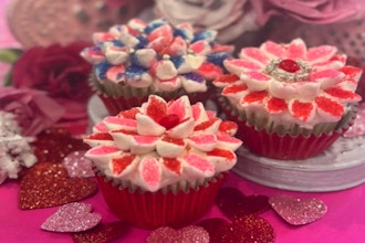Paper Flowers and Cupcake Decorating