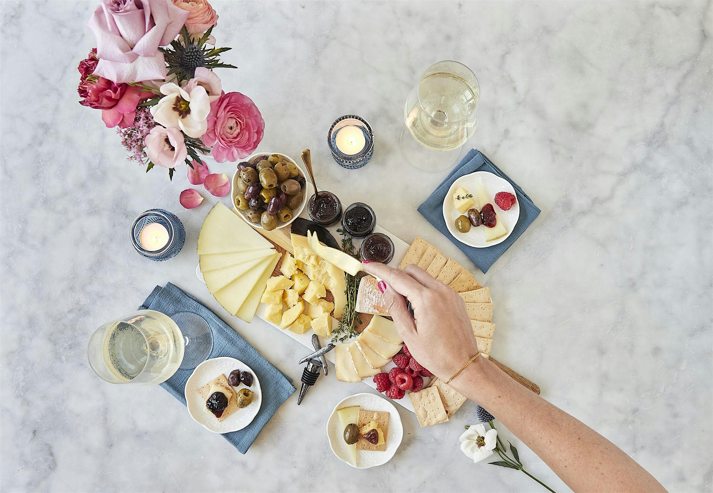 Cheese & Wine Pairing Selected by Sarah Jessica Parker