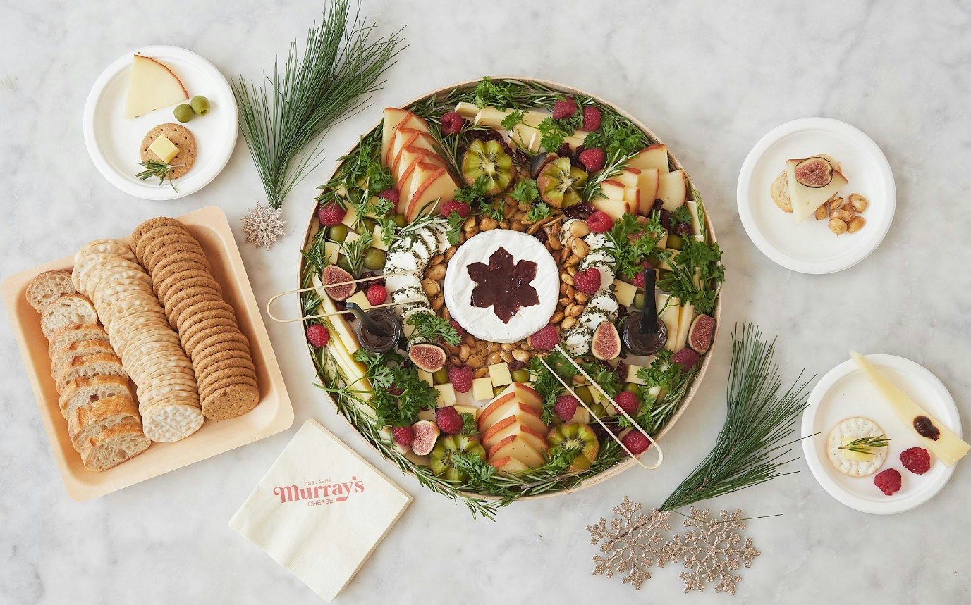 Holiday Cheese Wreath-Making (Includes Wine)