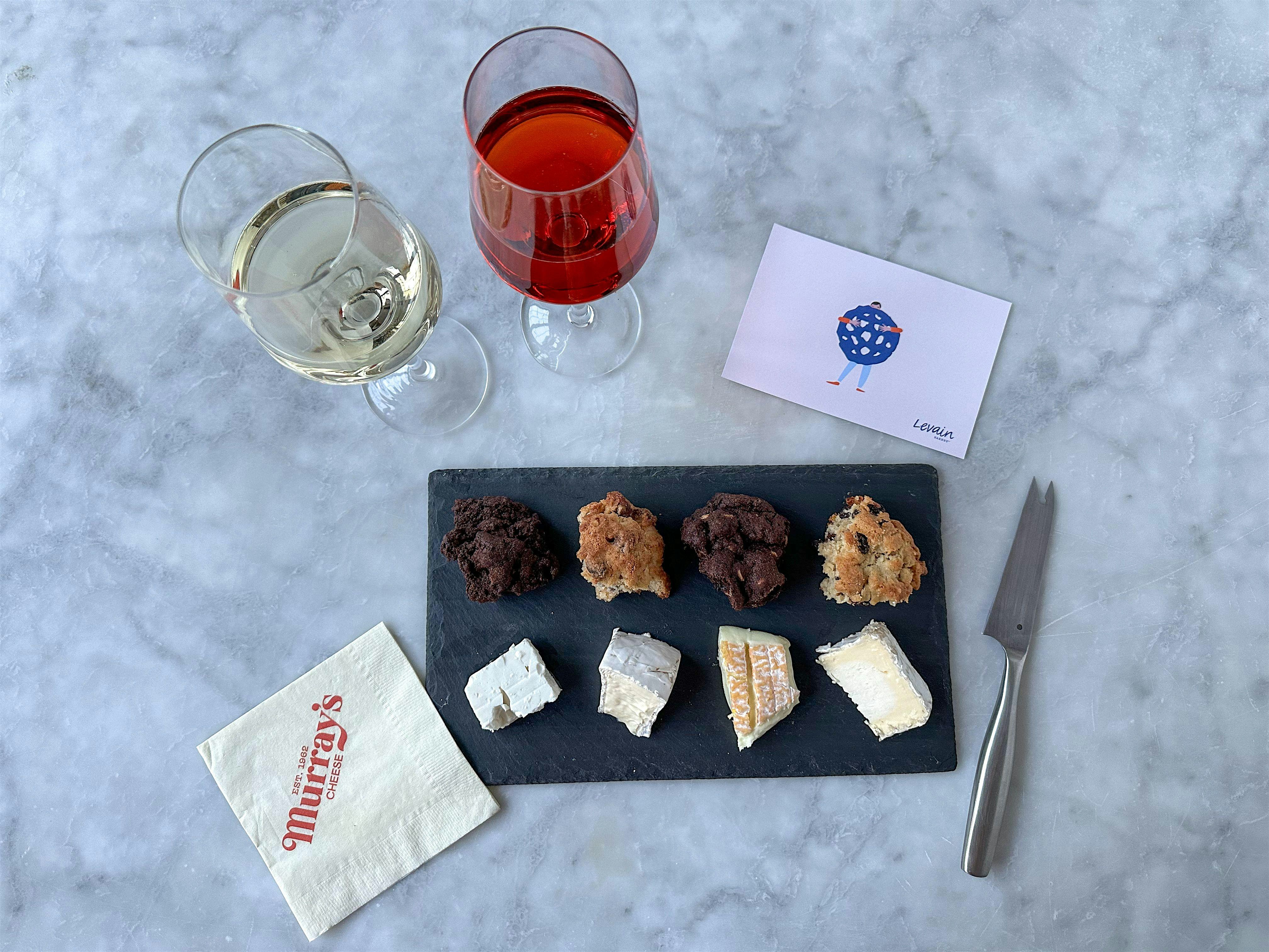 Levain Cookies & Murray’s Cheese Pairing