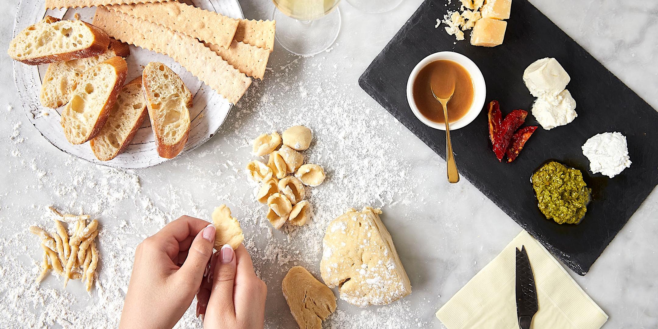 Pasta Making & Cheese Tasting (Includes Wine)