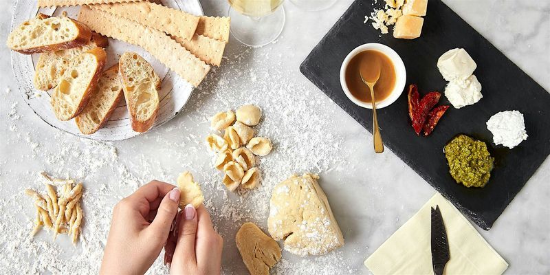 Pasta Making & Cheese Tasting: That's Amore! (Includes Wine)