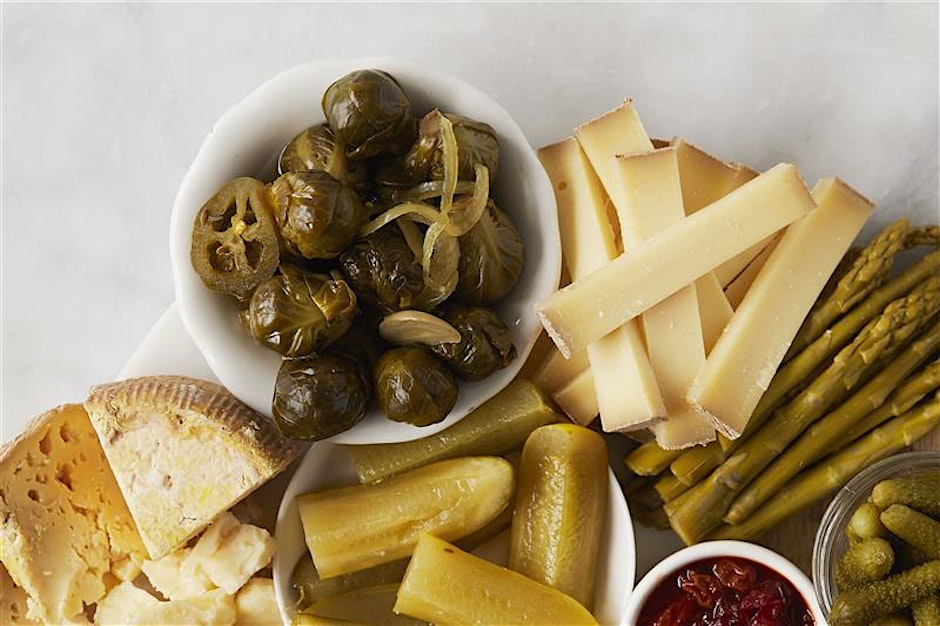 Pickles & Cheese Pairing (Includes Wine)