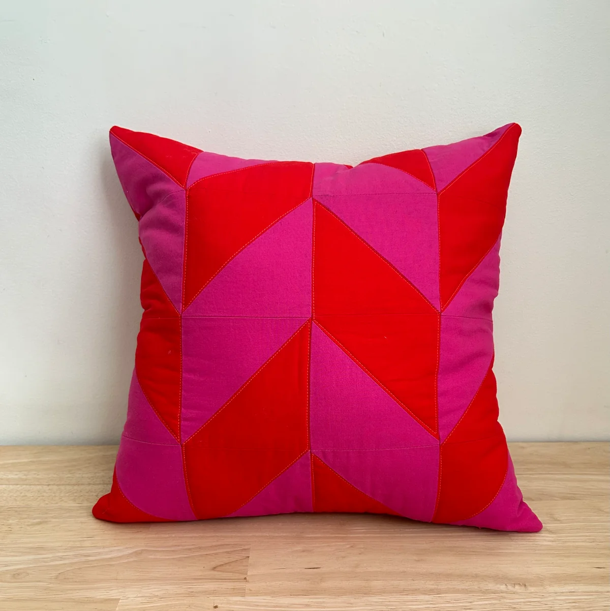 Orphan Block Quilted Pillow Cover Workshop