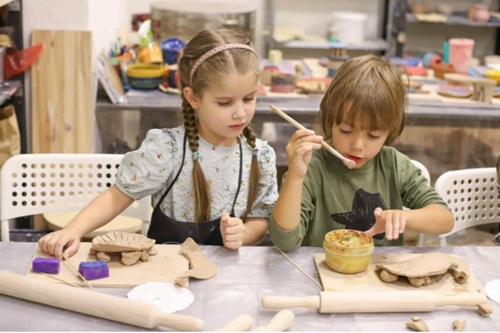 Kids Pottery and Ceramics (Ages 6-10): Class + 2 firings - Turtle Bay (Midtown East)