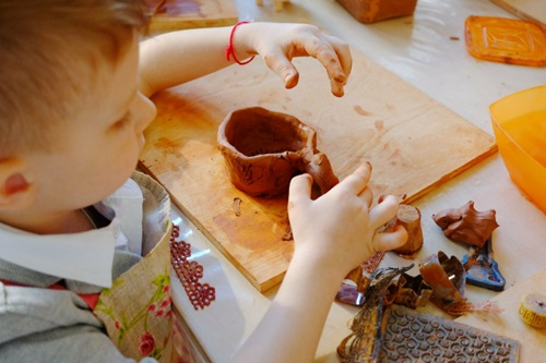 Kids Pottery and Ceramics (Ages 6-10): Class + 1 firing - Upper West Side