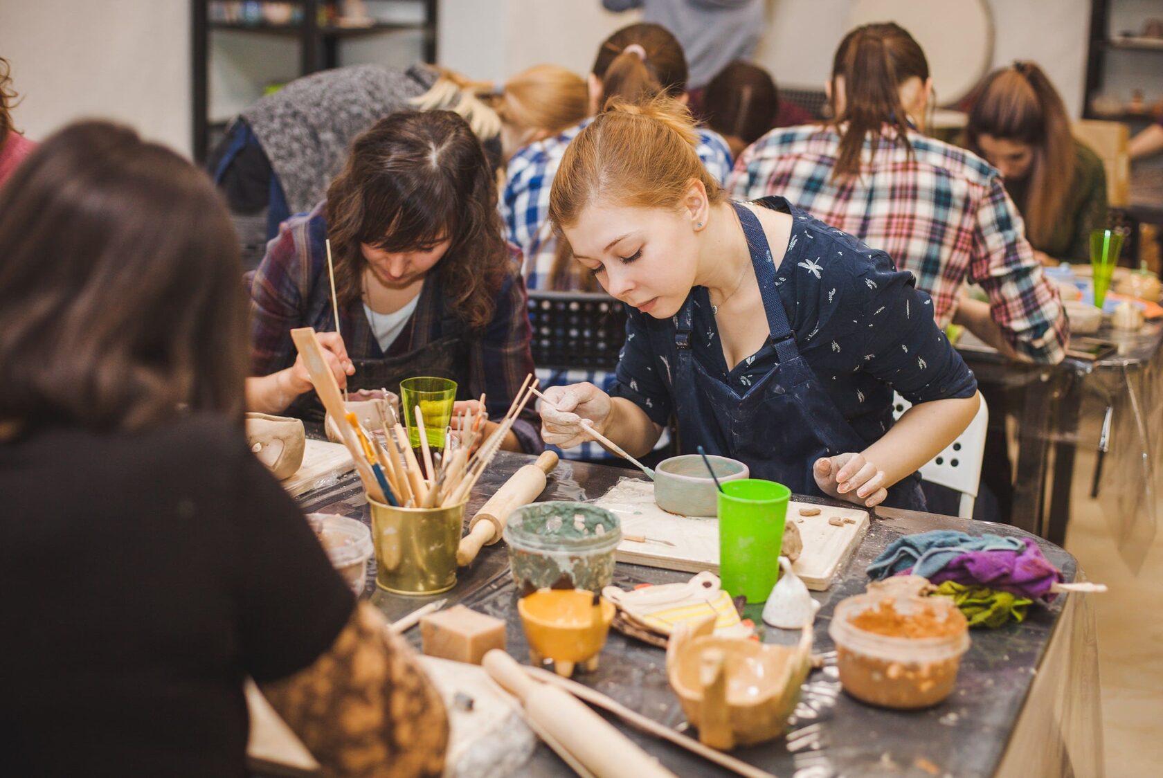 Pottery and Ceramics for Teens: Class + 1 firing - Financial District