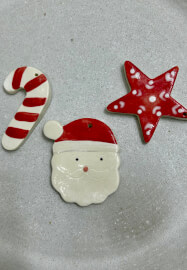 Ceramic Holiday Ornament Class