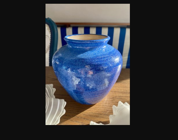 I Voted Blue Pottery