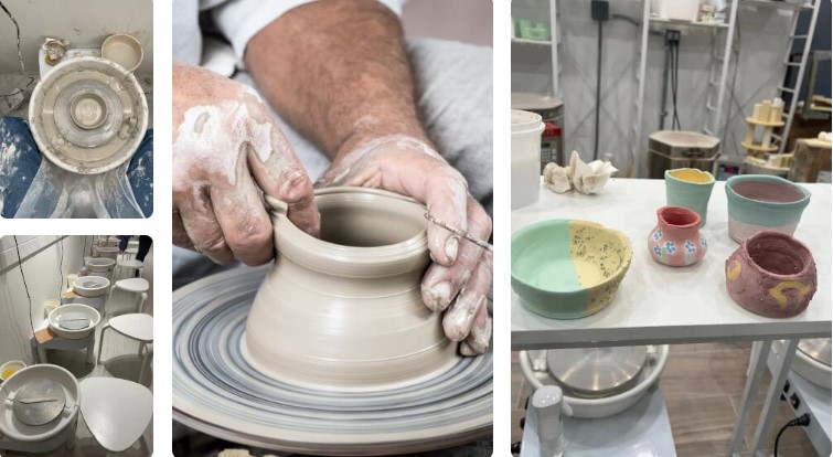 Pottery Wheel Throwing Course: Three-week