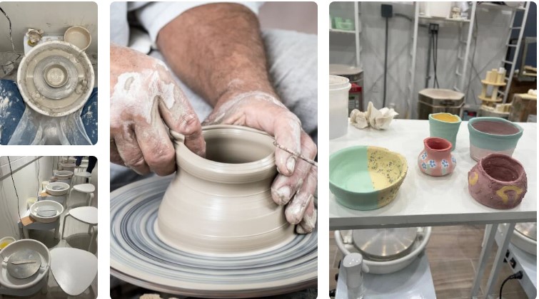 Pottery Wheel Throwing Course: Four-week