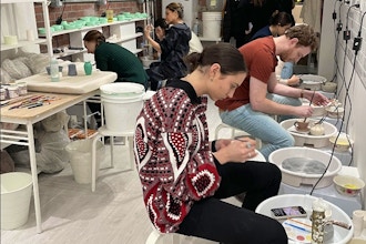 NYC: Pottery Wheel Throwing Group Event