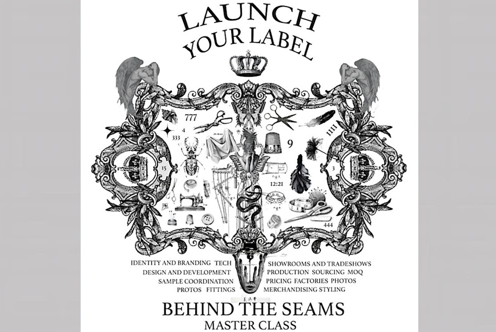 Launch Your Fashion Label: Behind the Seams Masterclass from Concept to Creation