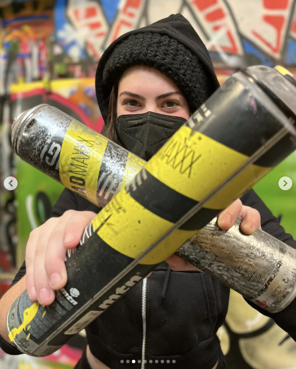 Graffiti Art Workshop (Standard Admission + Individual Canvas)