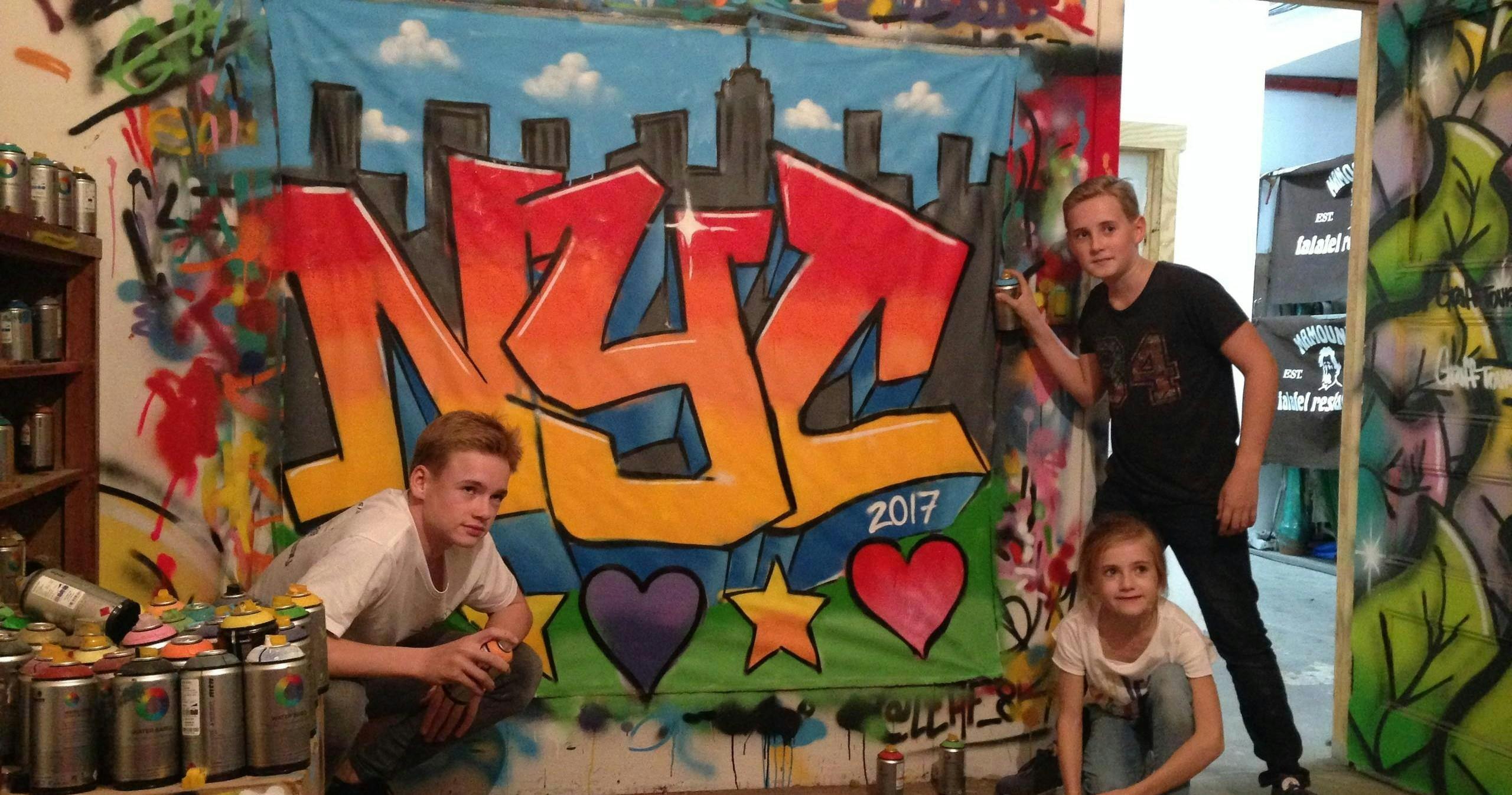 Graffiti Art Workshop (Standard Admission)