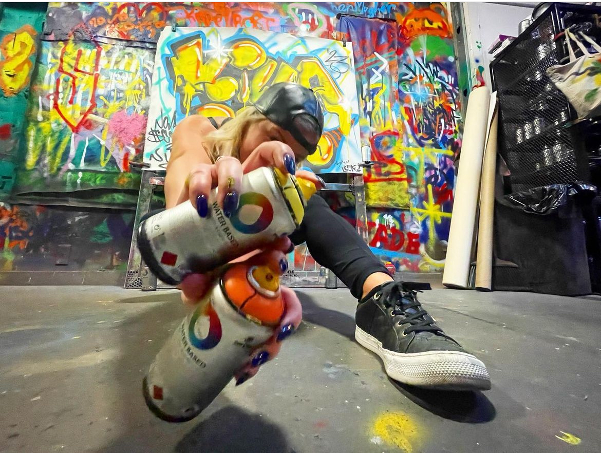 Graffiti Art Workshop (Standard Admission + Individual Canvas)