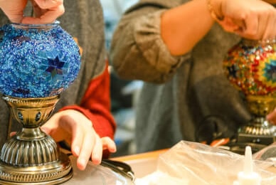 Turkish Mosaic Lamp Workshop