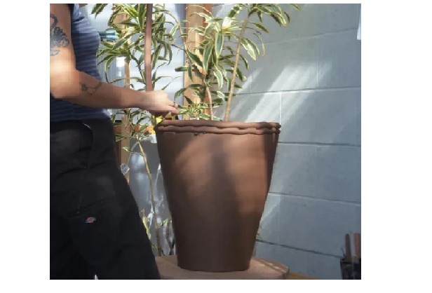 Coil Building Large Planters