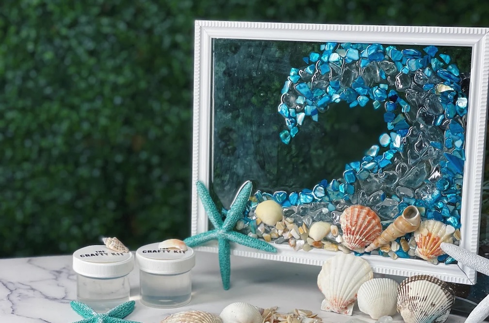 Resin Art Seascapes Frame