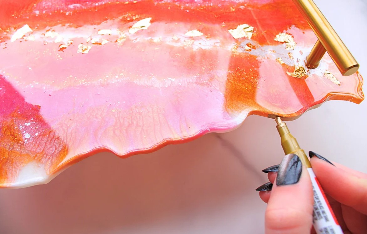 Resin Serving Tray Workshop