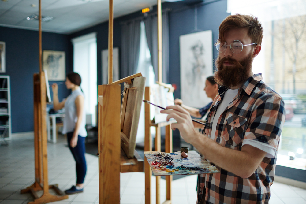Happy Painting Studio: Live Nude Model
