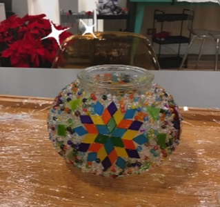Mosaic: Small Candle Holder (Division Studio)
