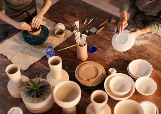 Dinnerware Sets (Beginner Handbuilding)