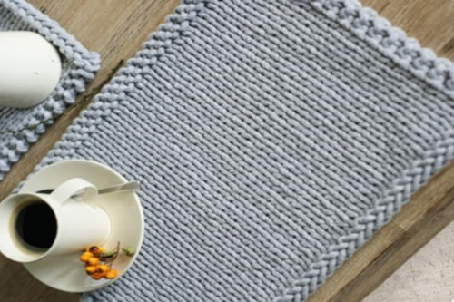Knit Placemat