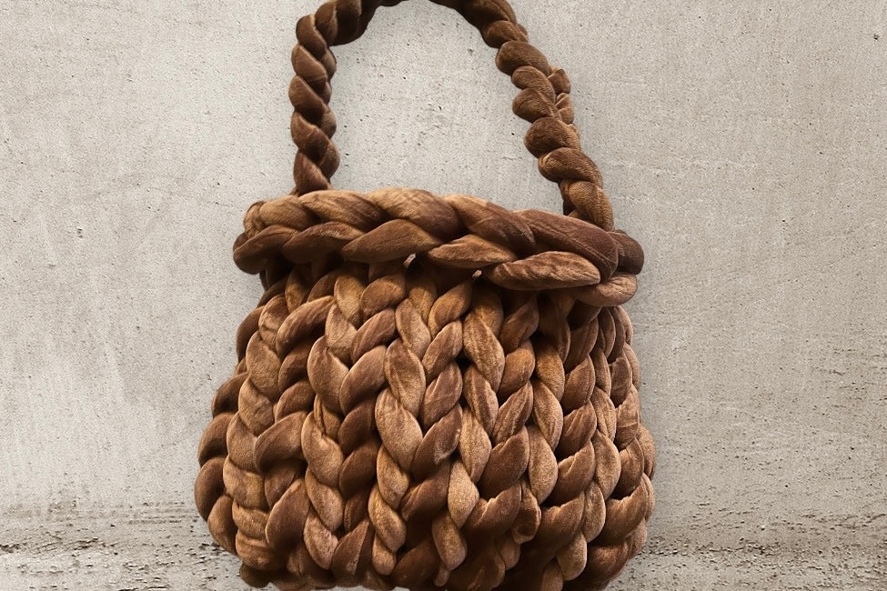 Chunky Velvet Bag Knitting Workshop