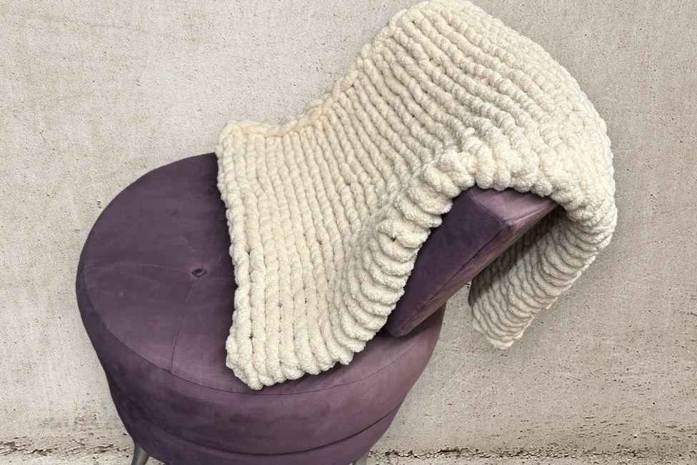 Chunky Knit Blanket Workshop