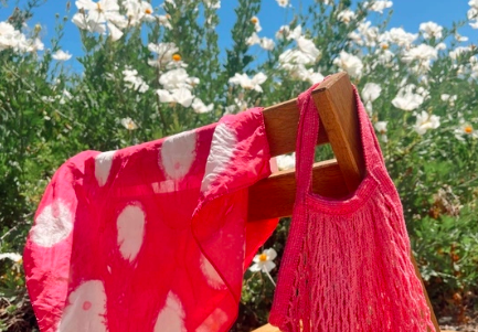 Naturally Dye with Cochineal