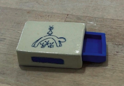 Air Dry Clay Match Boxes