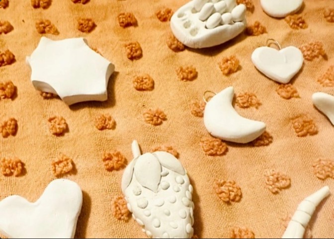Air Dry Clay Magnets, Charms + Dishes