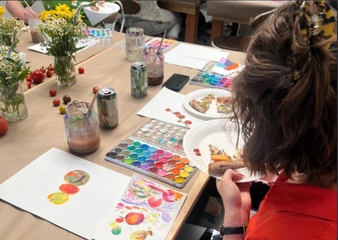 Painting + Pizza