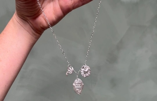 Silver Clay Charms