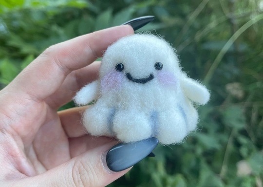 Spooky Felted Friends