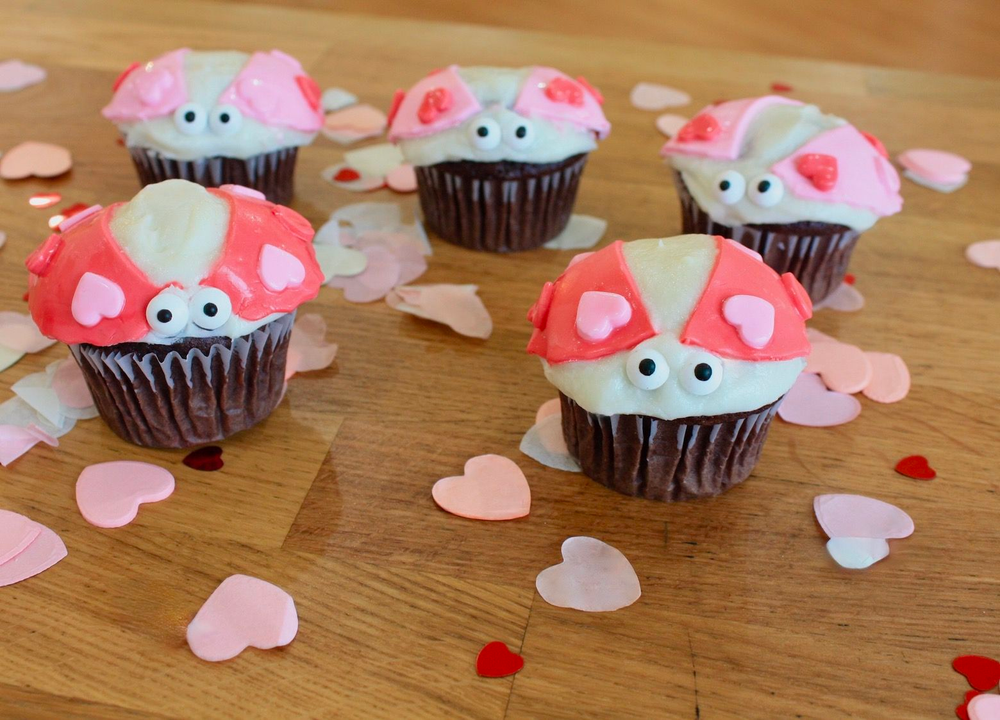 Lovebug Cupcakes (Ages 2-8 with Caregiver)