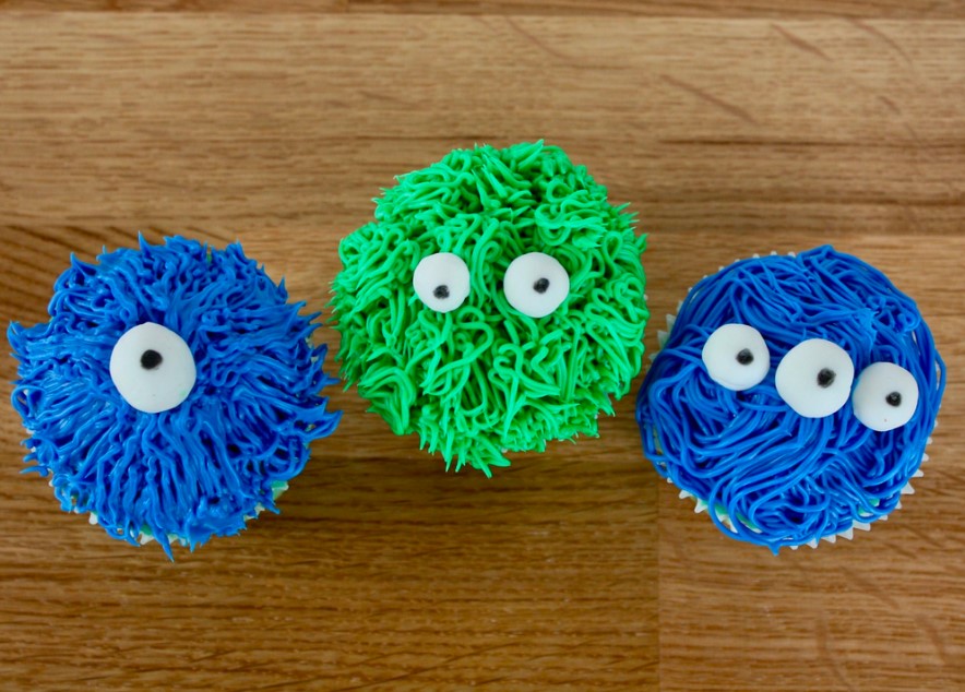 Monster Cupcakes (Ages 2-8 with Caregiver)