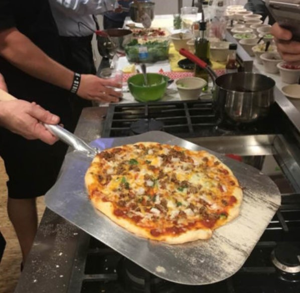 Cooking & Karaoke: Pizza & Buffalo Chicken Rangoon