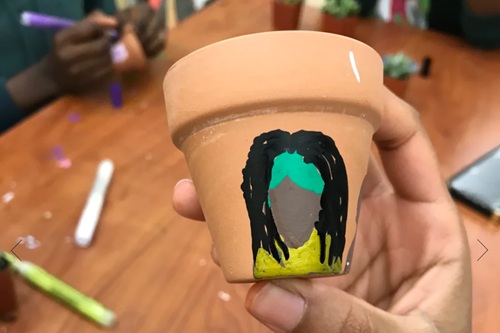 Terracotta Pot Painting
