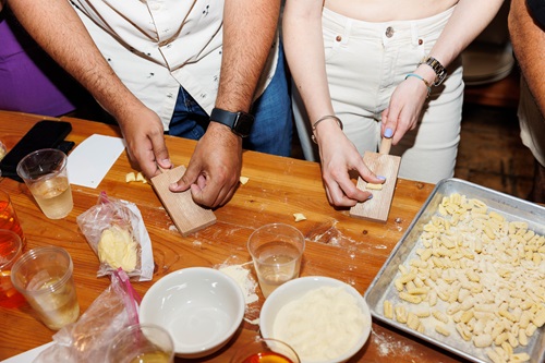Boozy Brunch Gnocchi Making Party