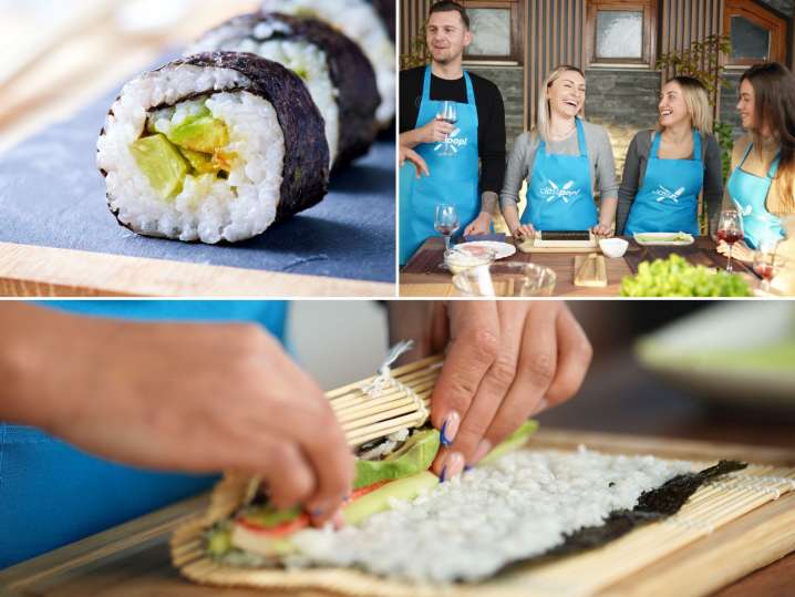 Make Sushi With Chef Tiore