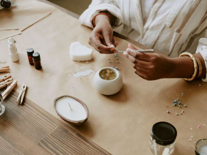 Fun Candle Making With Instructor Brittany