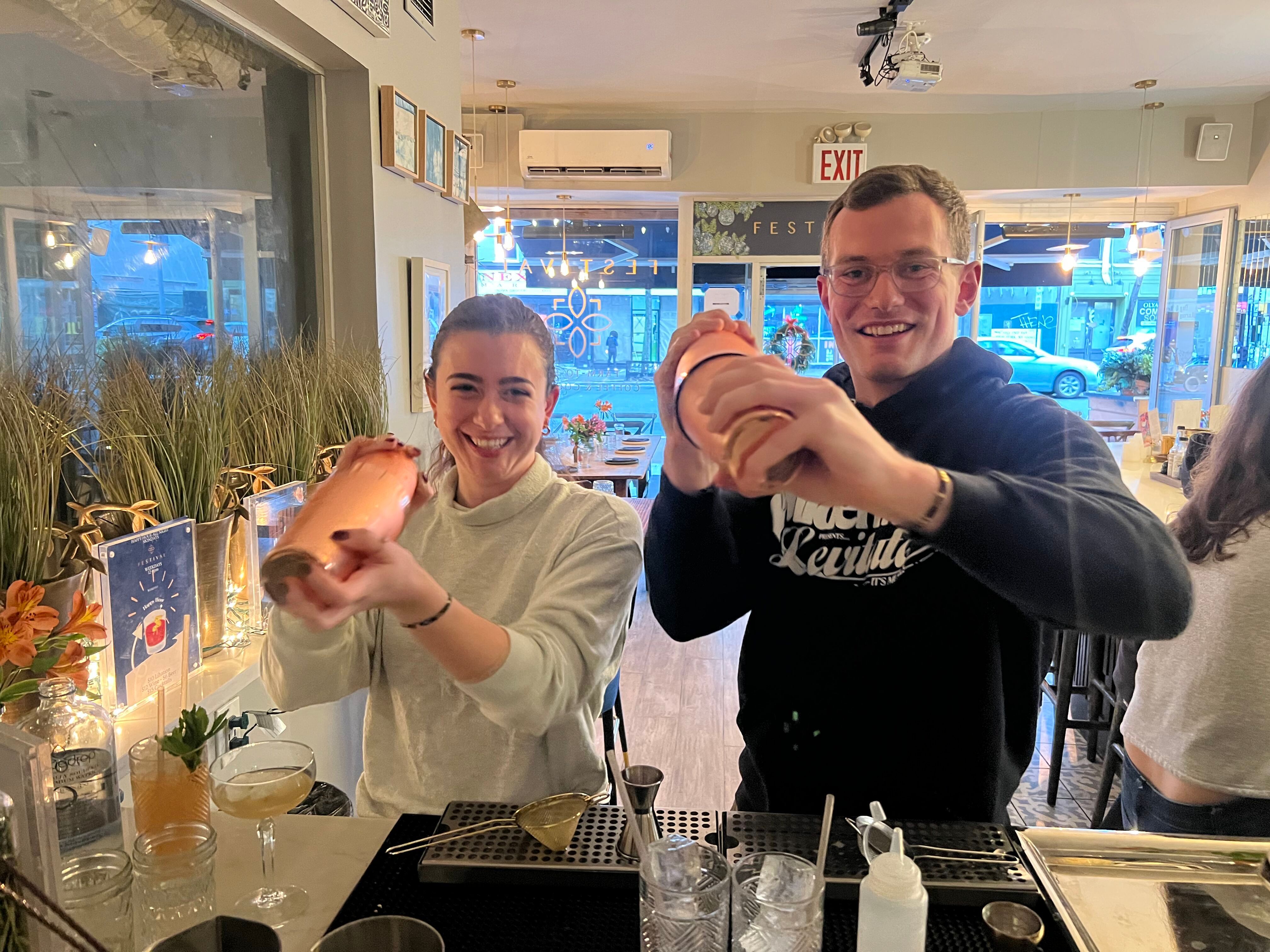 Botanical Cocktail Making