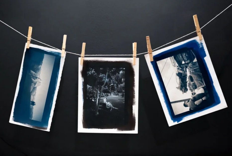 Platinum and Cyanotype Layering