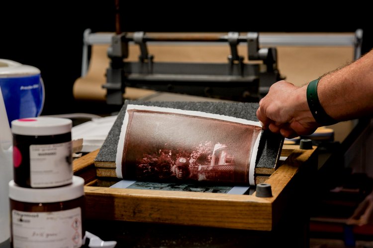 Dry Plate to Print